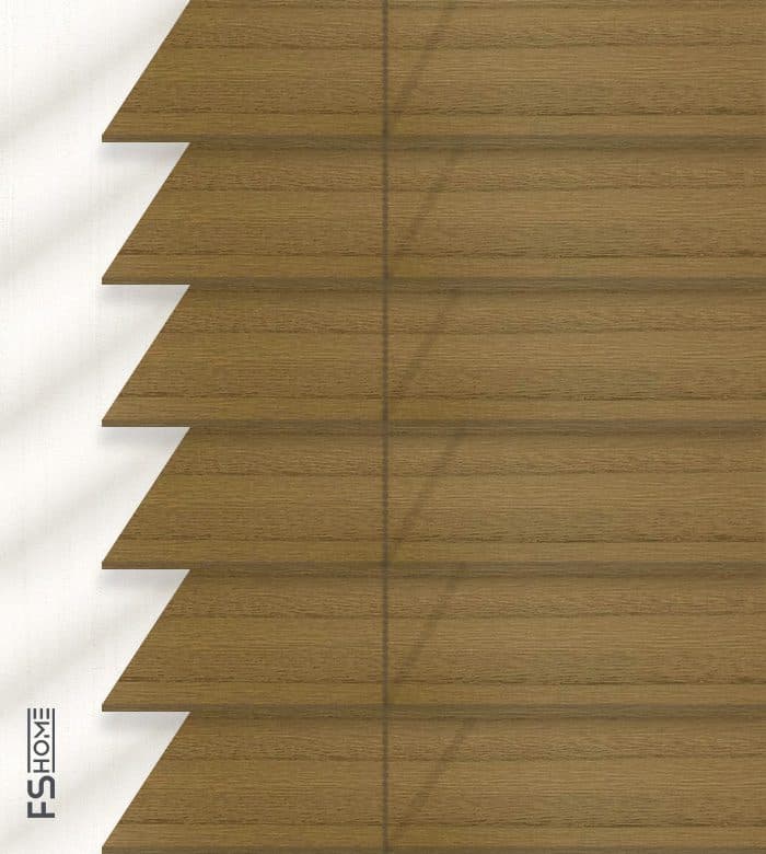 Ξύλινο Στόρι Anartisi Classic 72 50mm Καφέ Μπεζ - 1