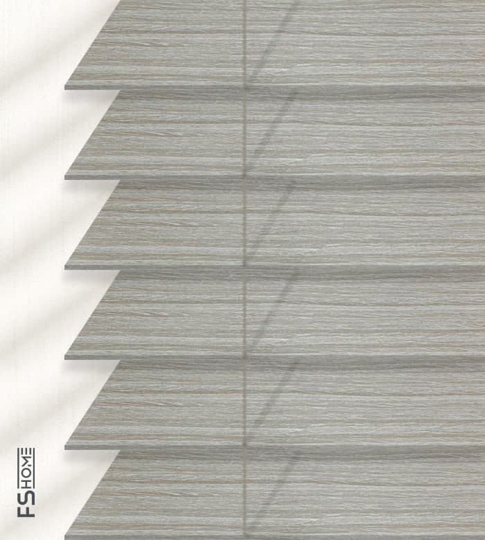 Ξύλινο Στόρι Anartisi Deco 94 50mm Γκρι με Νέρα