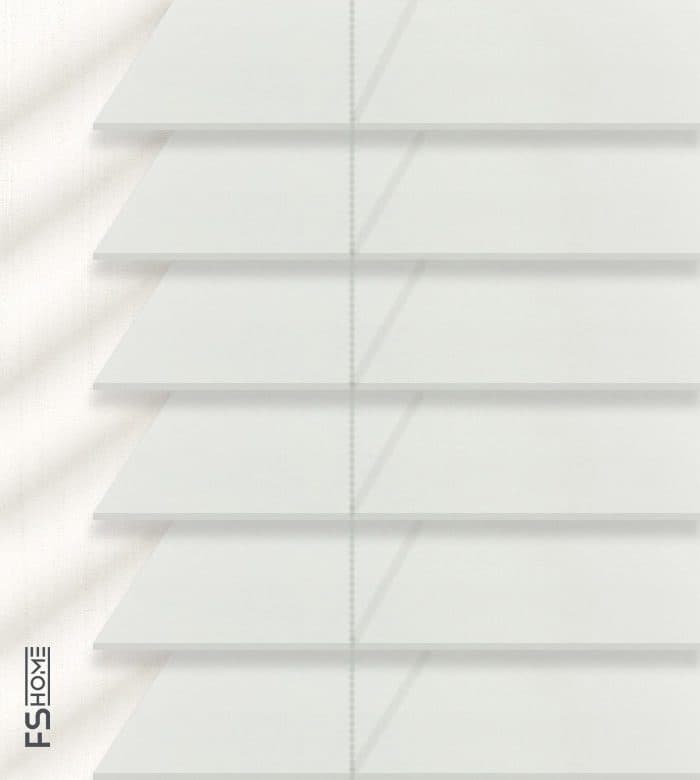 Ξύλινο Στόρι Anartisi Pastel 40 50mm Λευκό Παστέλ