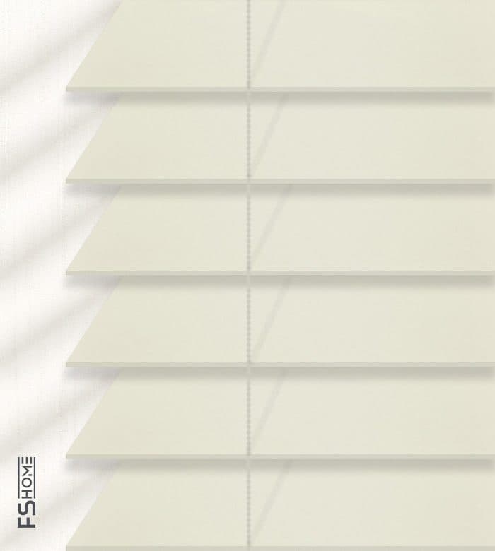 Ξύλινο Στόρι Anartisi Pastel 45 50mm Εκρού Παστέλ