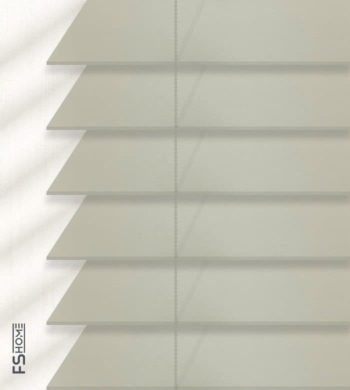 Ξύλινο Στόρι Anartisi Pastel 46 50mm Γκρι Ανοιχτό Παστέλ