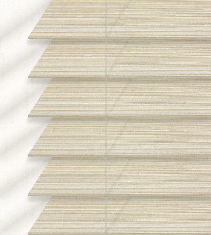 Ξύλινο Στόρι Anartisi Distressed 14 50mm Λευκό με Ρίγες