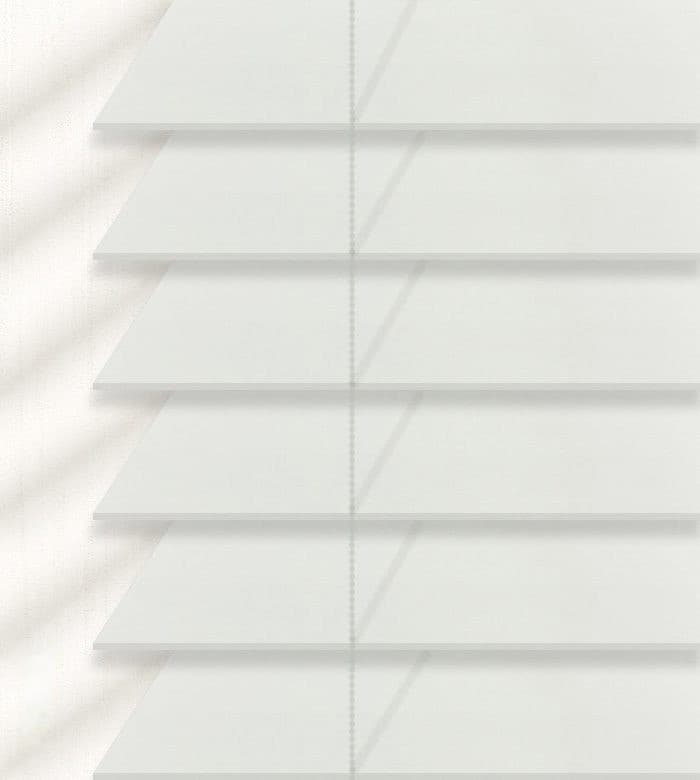 Ξύλινο Στόρι Anartisi Pastel 40 50mm Λευκό Παστέλ
