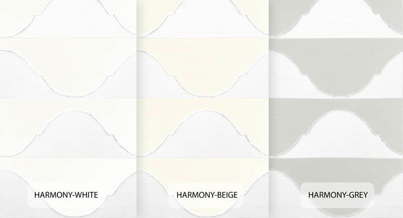 Ρολοκουρτίνα Διπλή 3d Anartisi Harmony White Λευκό - 2