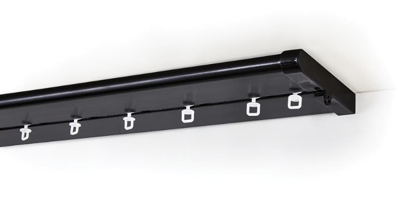 Σιδηρόδρομος Anartisi Phantom MY 24 Ματ Μαύρο Φ100mm (πλαστικές τάπες)