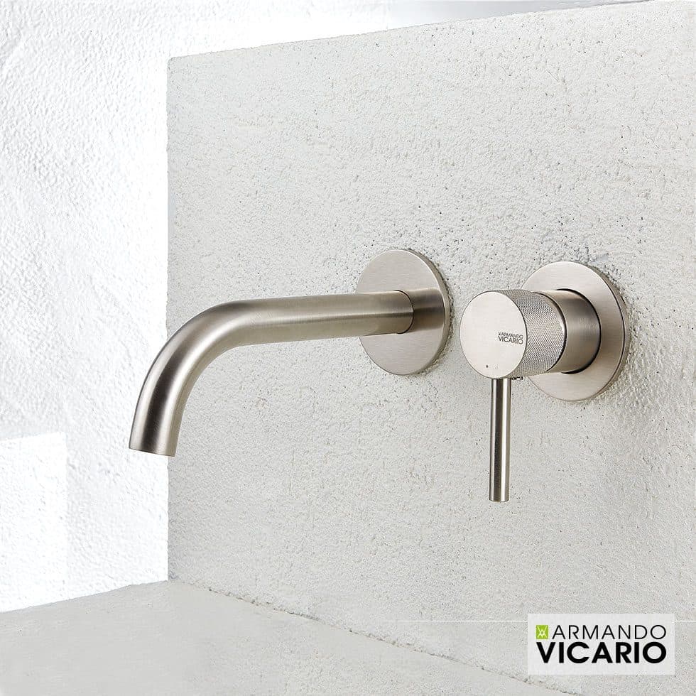 Μπαταρία Νιπτήρος Εντοιχισμού Armando Vicario Industrial 512045-110 Inox - 3