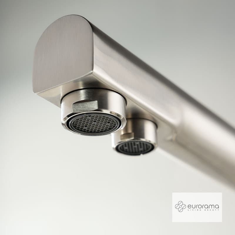 Μπαταρία κουζίνας Eurorama Filter-tap 13534F-110 Inox Σατινέ (για σύνδεση με φίλτρο πόσιμου νερού αντίστροφης όσμωσης) Υ31,8cm - 4