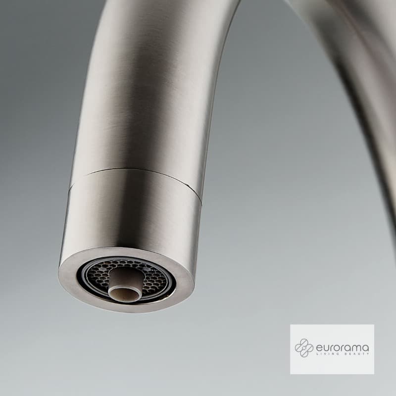 Μπαταρία κουζίνας Eurorama Filter-tap 13535F-110 Inox Σατινέ (για σύνδεση με φίλτρο πόσιμου νερού αντίστροφης όσμωσης) Υ37,5cm - 3