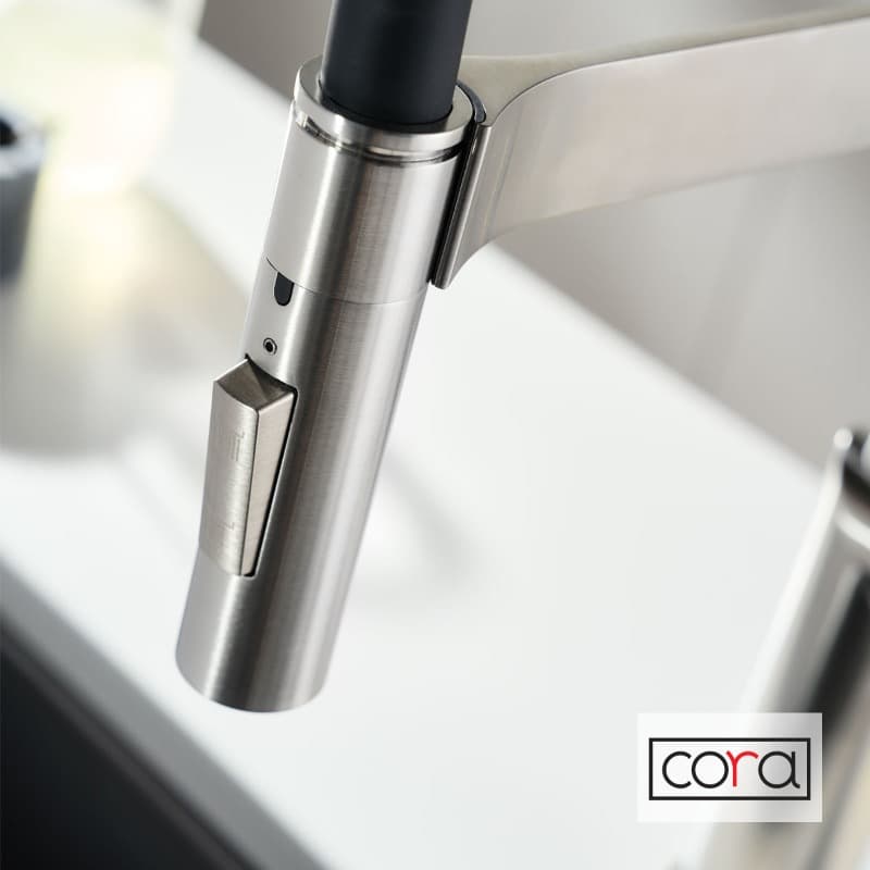 Μπαταρία κουζίνας Cora 63640-111 Inox Brushed Υ47,5cm - 4