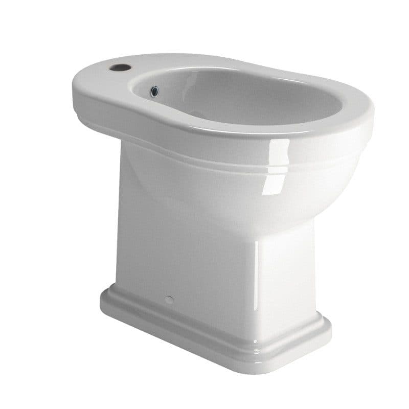 Μπιντέ δαπέδου GSI Classic 8762-300 Λευκό 36x54cm - 2