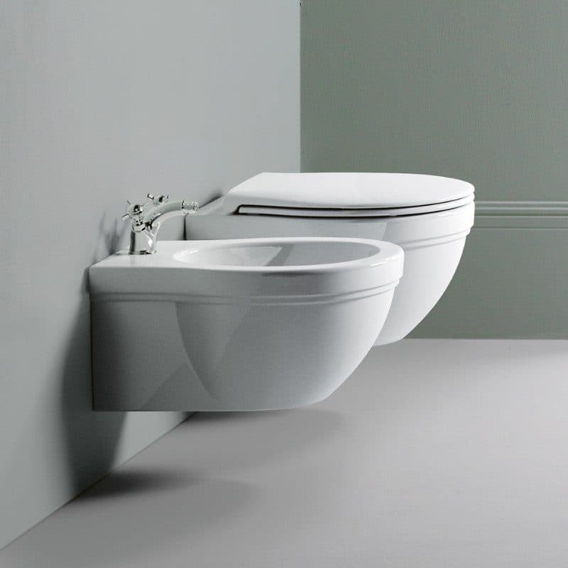 Μπιντέ κρεμαστός GSI Classic 8765-300 Λευκό 37x55cm - 4