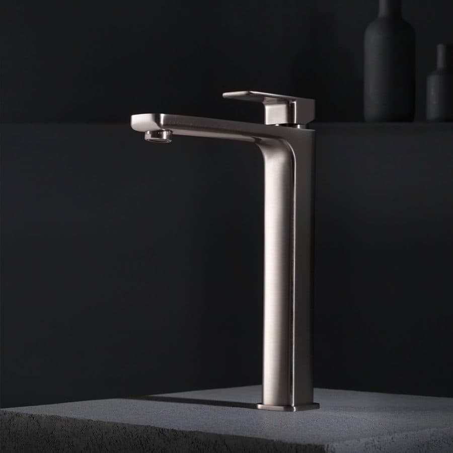 Μπαταρία Νιπτήρος Ψηλή Eurorama Quadra 144309P-110 Inox - 2