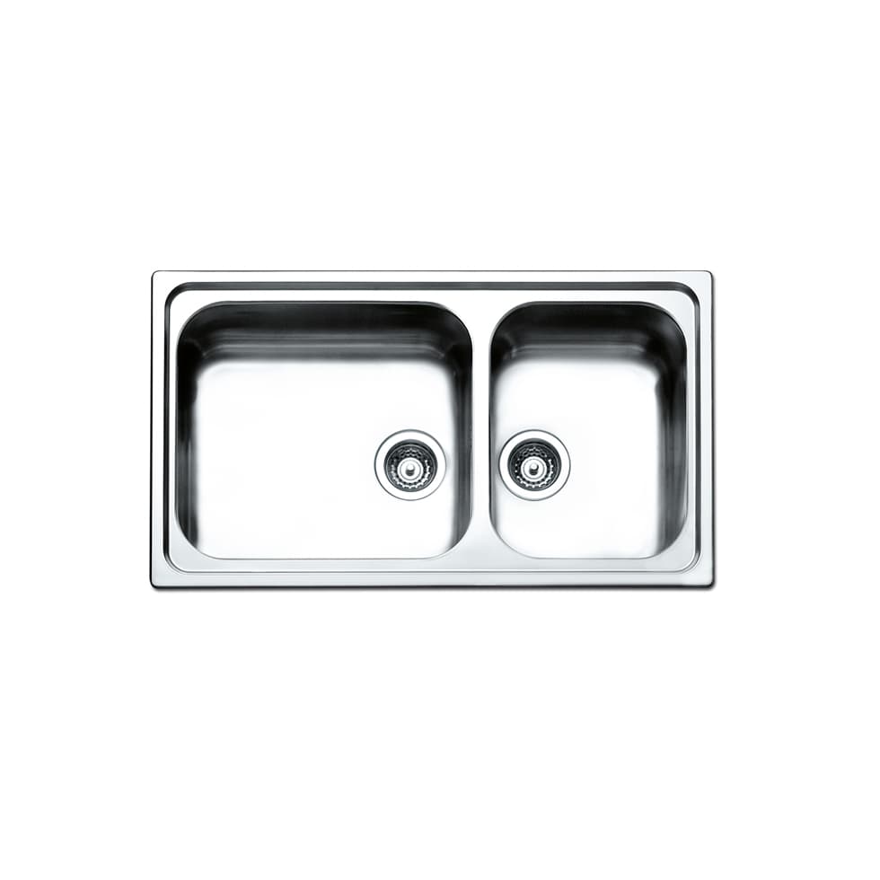 Νεροχύτης κουζίνας ανοξείδωτος Apell Linear 8520-110 Inox Σατινέ λείο 86×50 (ένθετος)