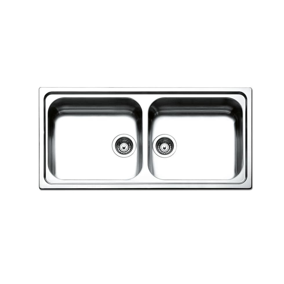 Νεροχύτης κουζίνας ανοξείδωτος Apell Linear 8540-110 Inox Σατινέ λείο 100×50 (ένθετος)