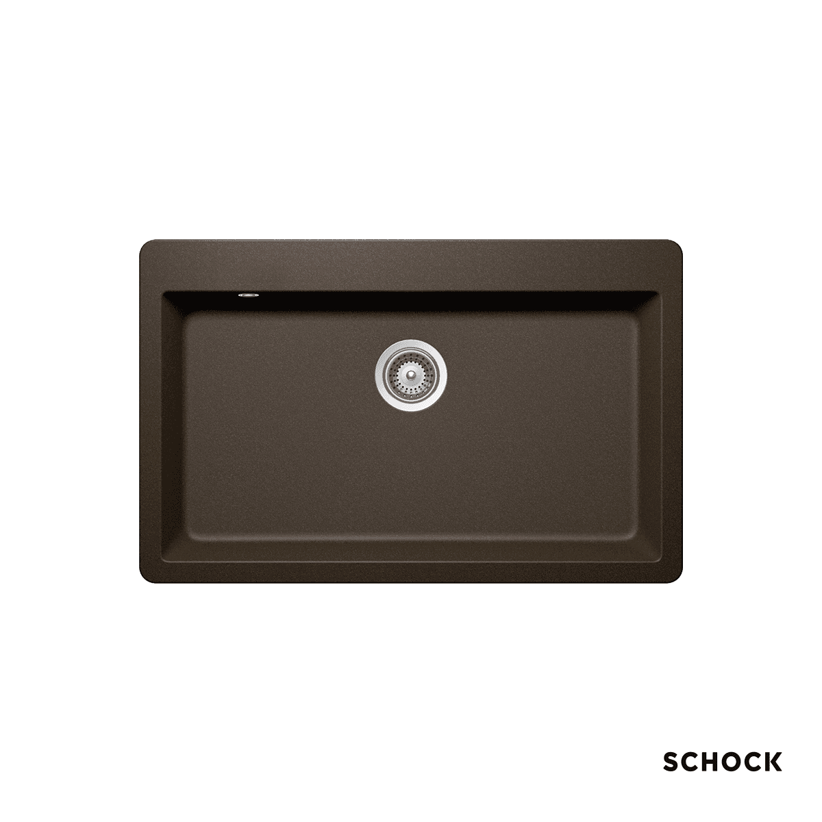 Νεροχύτης κουζίνας γρανιτένιος Schock Cristadur Mono 15090-1221 Bronze 83,8×53 (ένθετος)