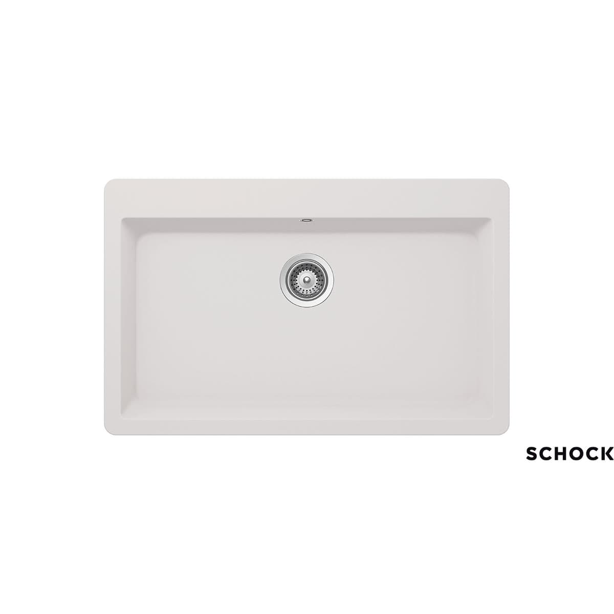 Νεροχύτης κουζίνας γρανιτένιος Schock Cristadur Mono 15090-1302 Polaris 83,8×53 (ένθετος)