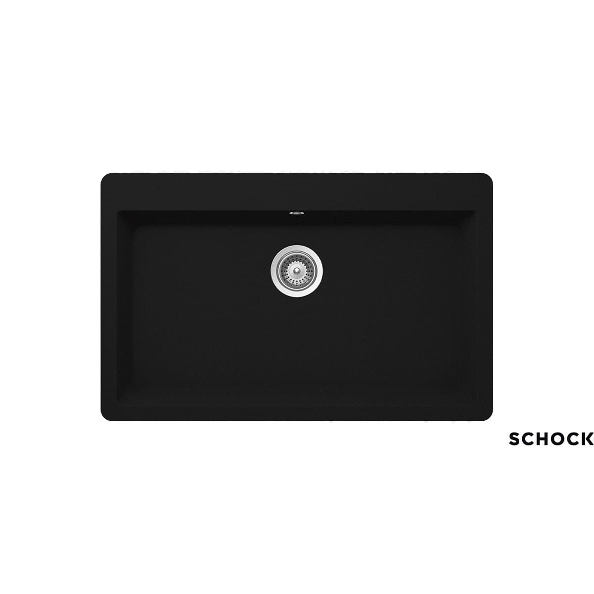 Νεροχύτης κουζίνας γρανιτένιος Schock Cristadur Mono 15090-1402 Puro 83,8×53 (ένθετος)