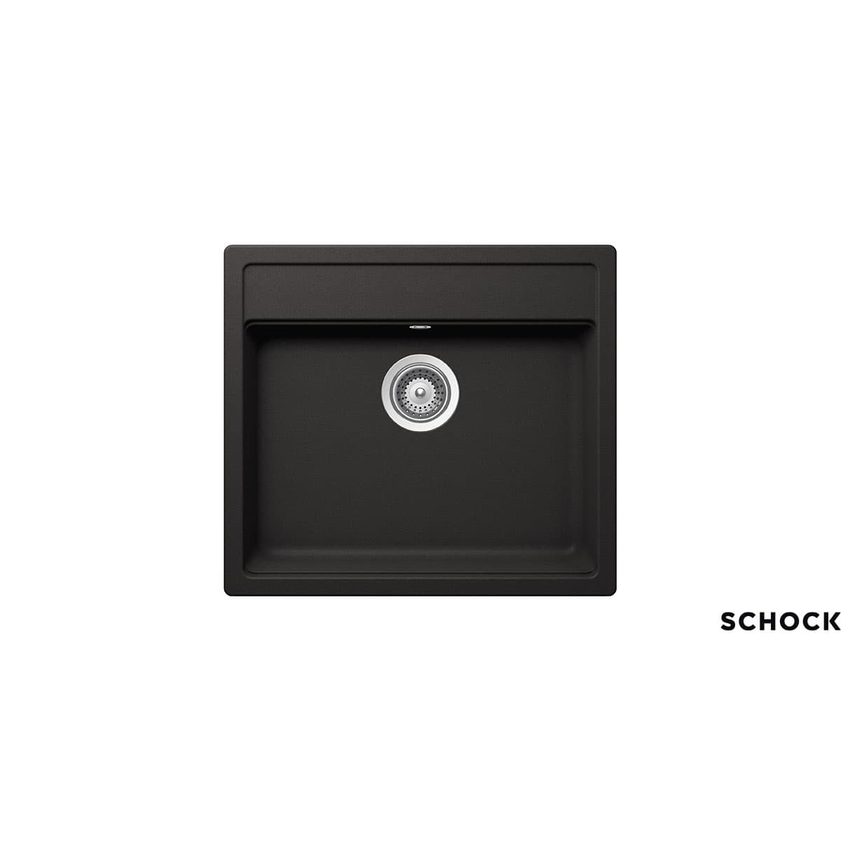 Νεροχύτης κουζίνας γρανιτένιος Schock Cristalite Manhattan 30060-1401 Nero 57×51 (ένθετος)