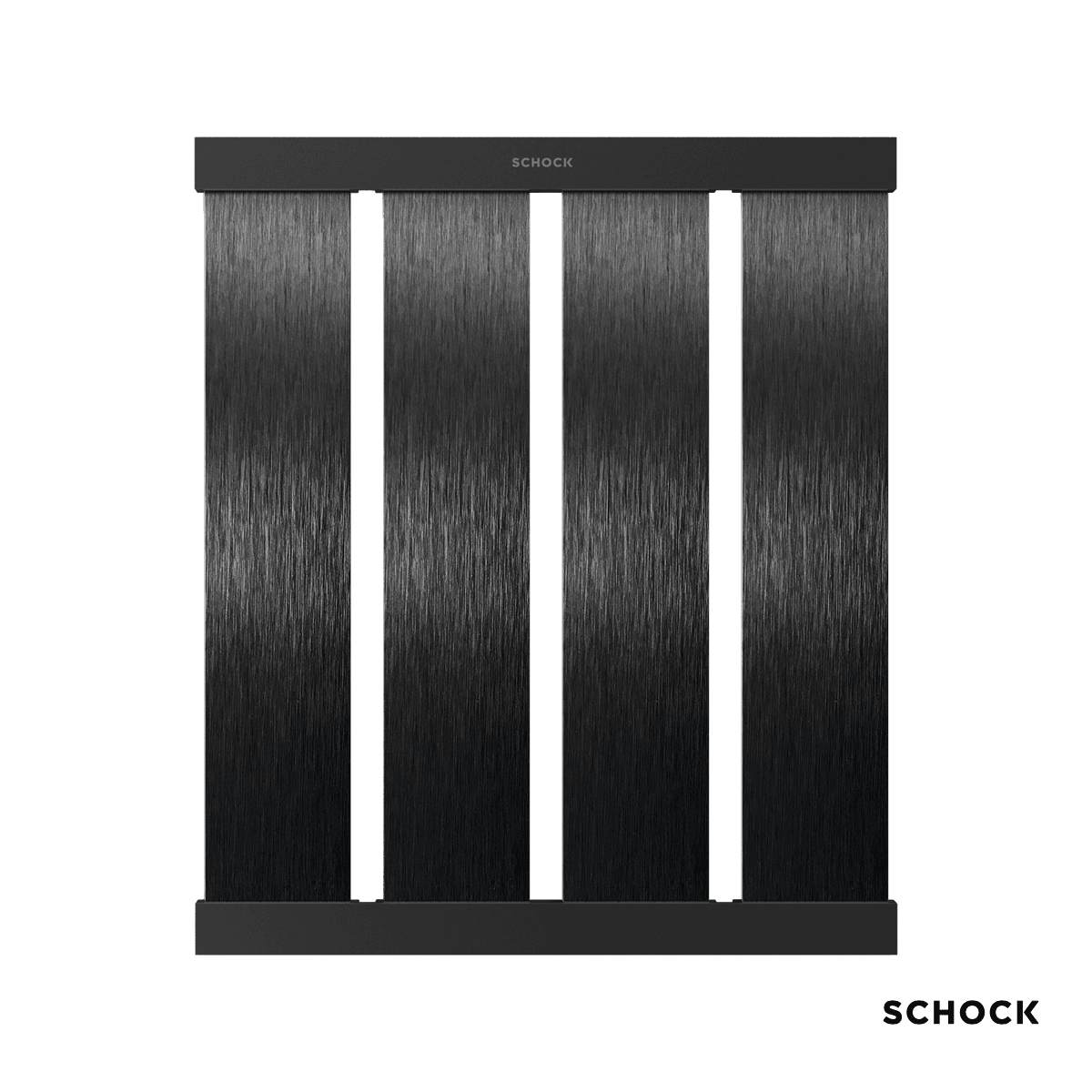Σχάρα αποστράγγισης Inox Schock 629726-411 Gun Metal 33,6x39,2x1,2cm