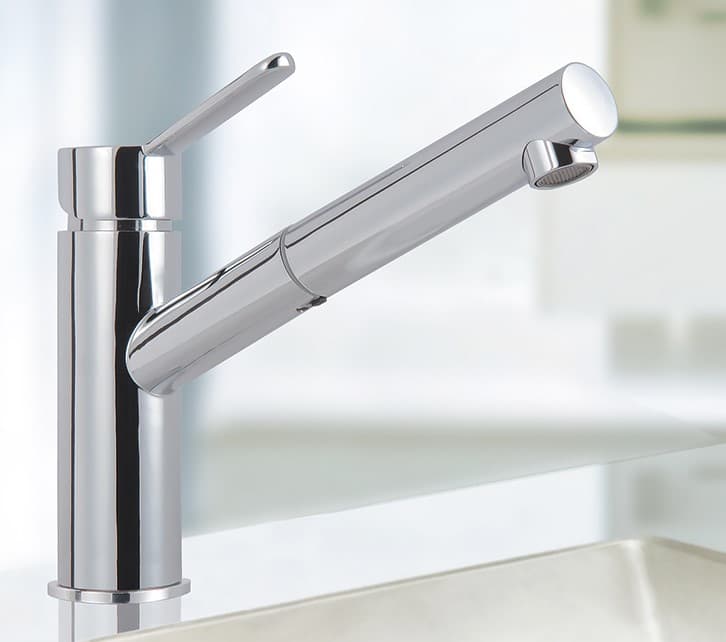 Μπαταρία κουζίνας La Torre Newpro 42181-100 Χρώμιο Υ18,7cm