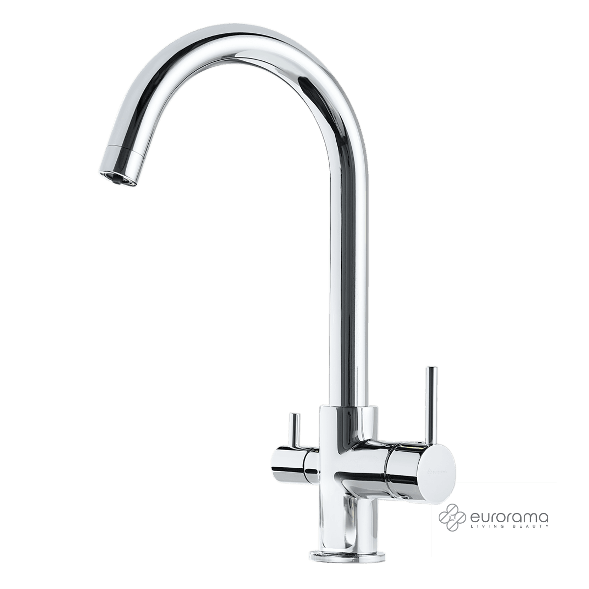 Μπαταρία κουζίνας Eurorama Filter-tap 13535-100 Χρώμιο (για σύνδεση με ντεπόζιτο) Υ37,5cm