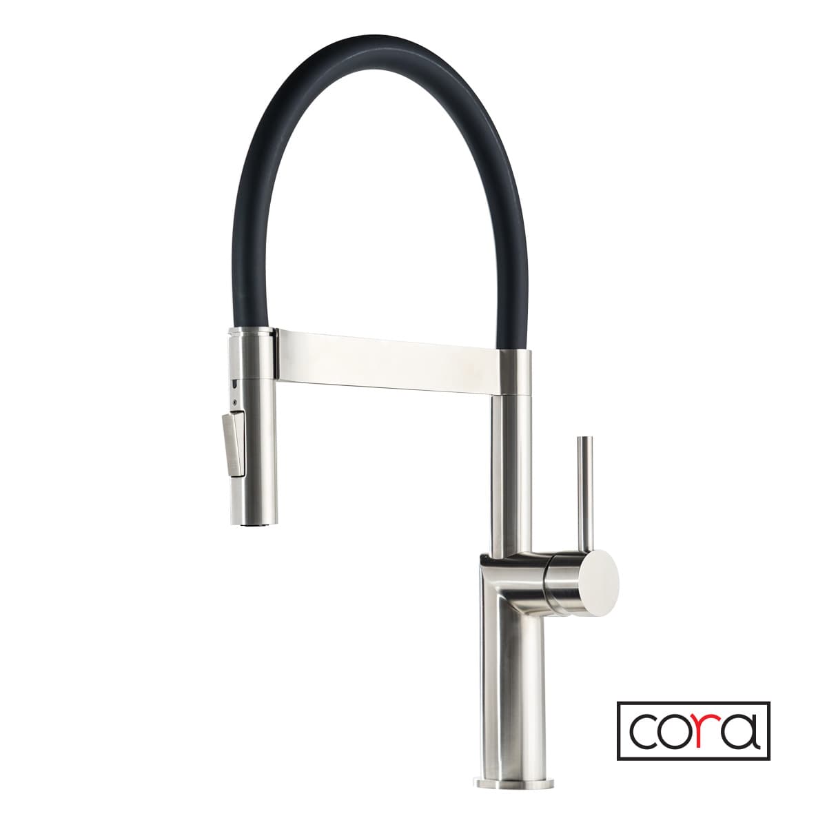 Μπαταρία κουζίνας Cora 63640-111 Inox Brushed Υ47,5cm