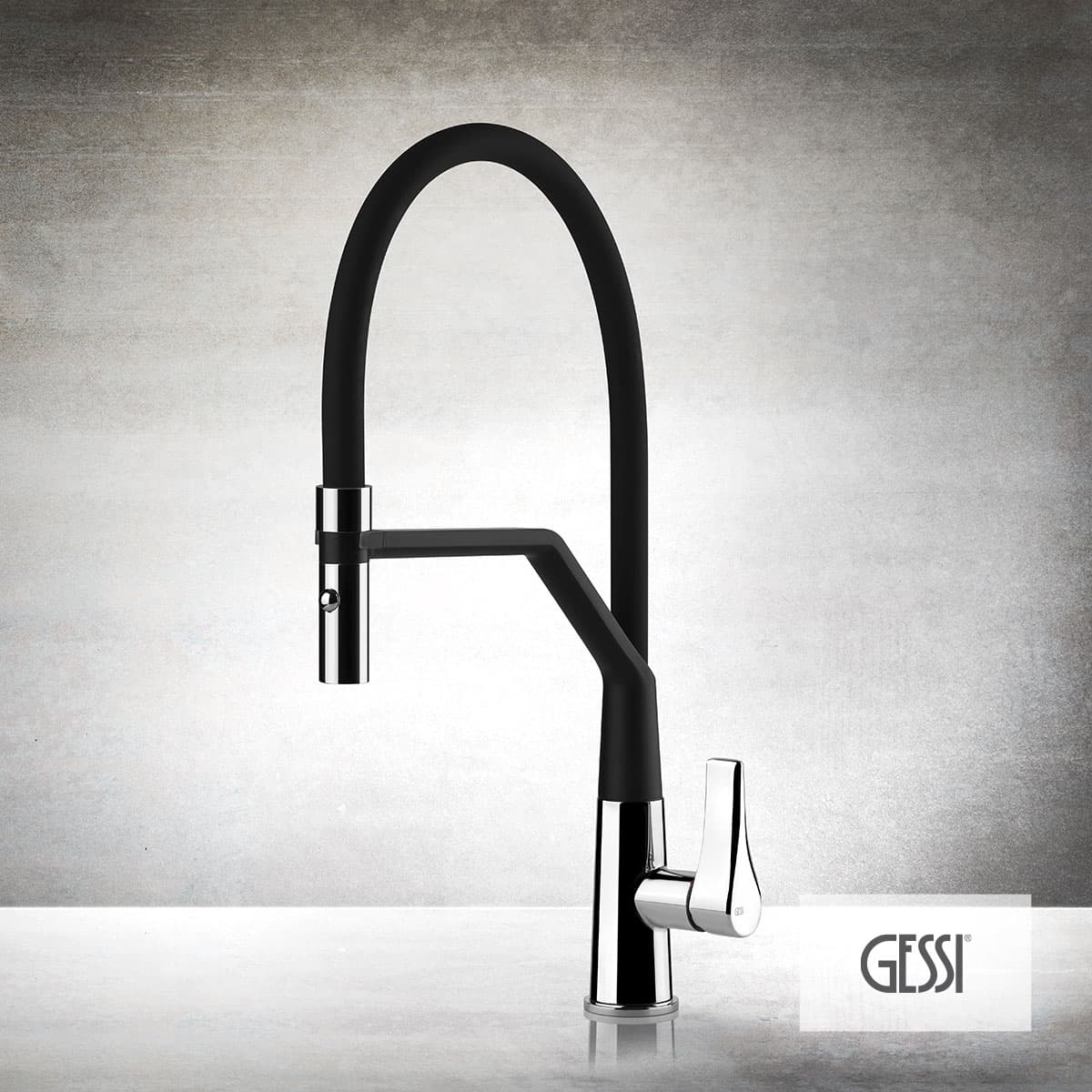 Μπαταρία κουζίνας Gessi Proton 17191G-031 Chrome Υ45,6cm