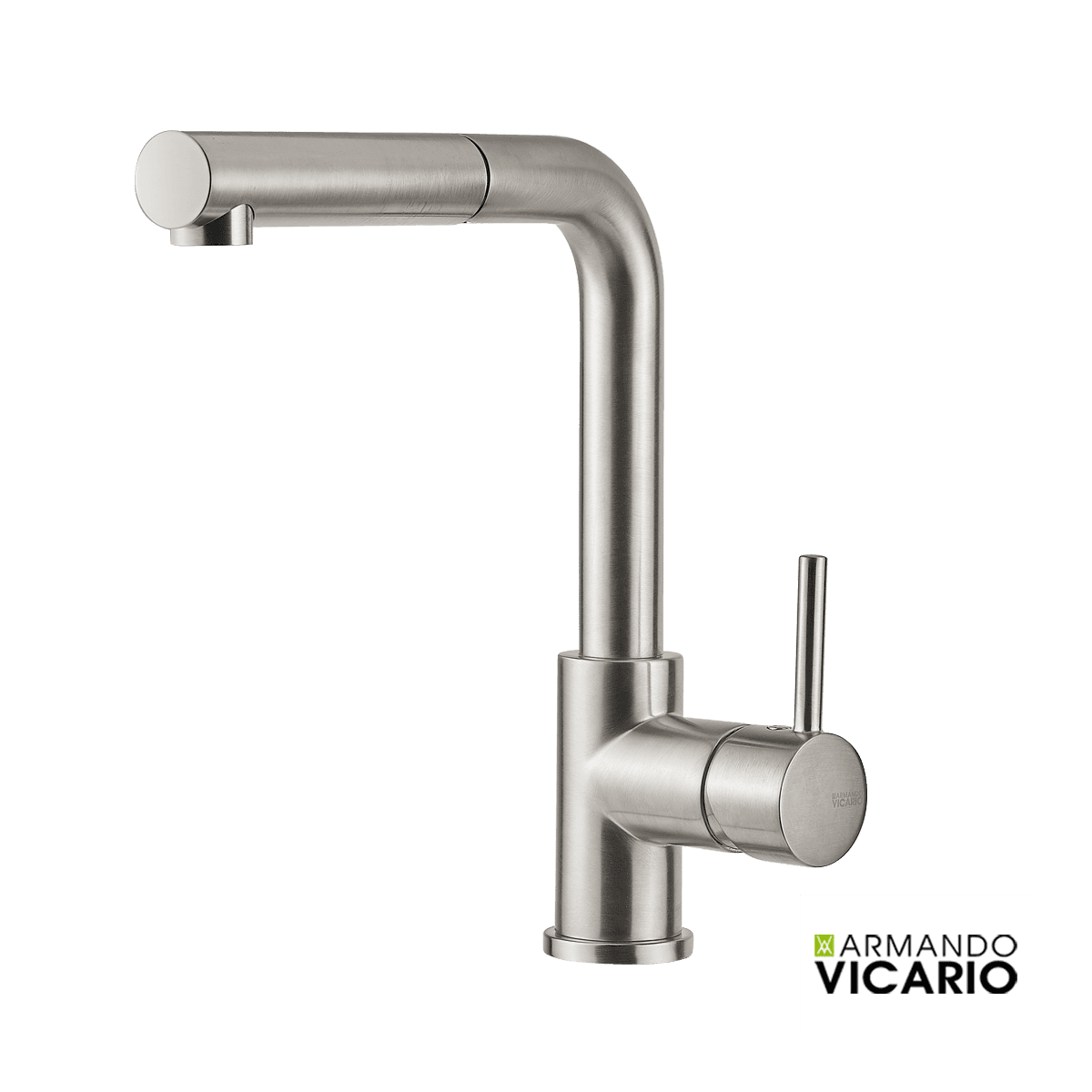 Μπαταρία κουζίνας Armando Vicario Fluo 18580-110- Inox Σατινέ Υ26,8cm