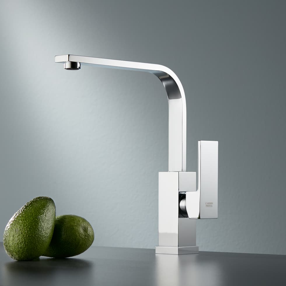 Μπαταρία κουζίνας Armando Vicario Kubo 35510-100 Χρώμιο Υ29,4cm