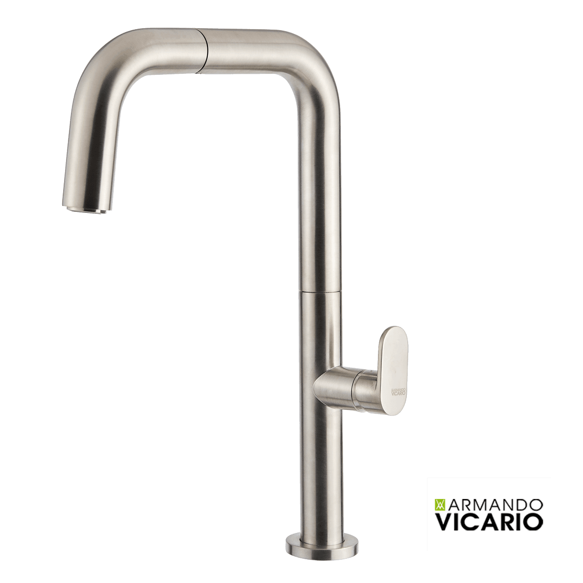 Μπαταρία κουζίνας Armando Vicario Eva 400746-110 Inox Σατινέ Υ35,5cm