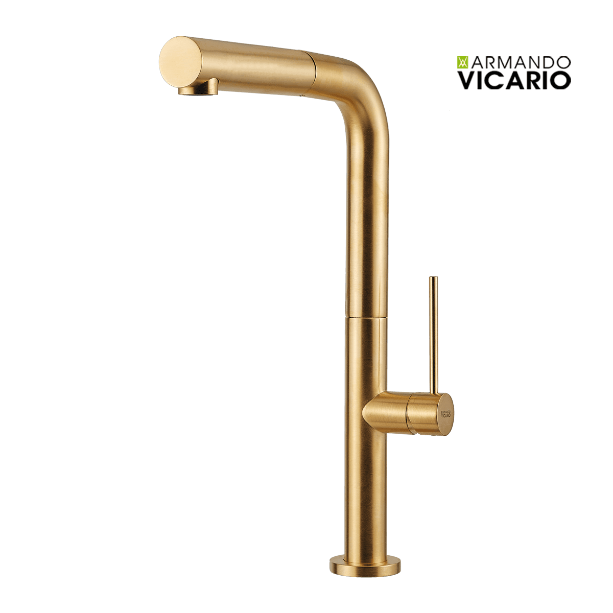 Μπαταρία κουζίνας Armando Vicario Tozo 48580-201 Gold Brushed Υ35,5cm