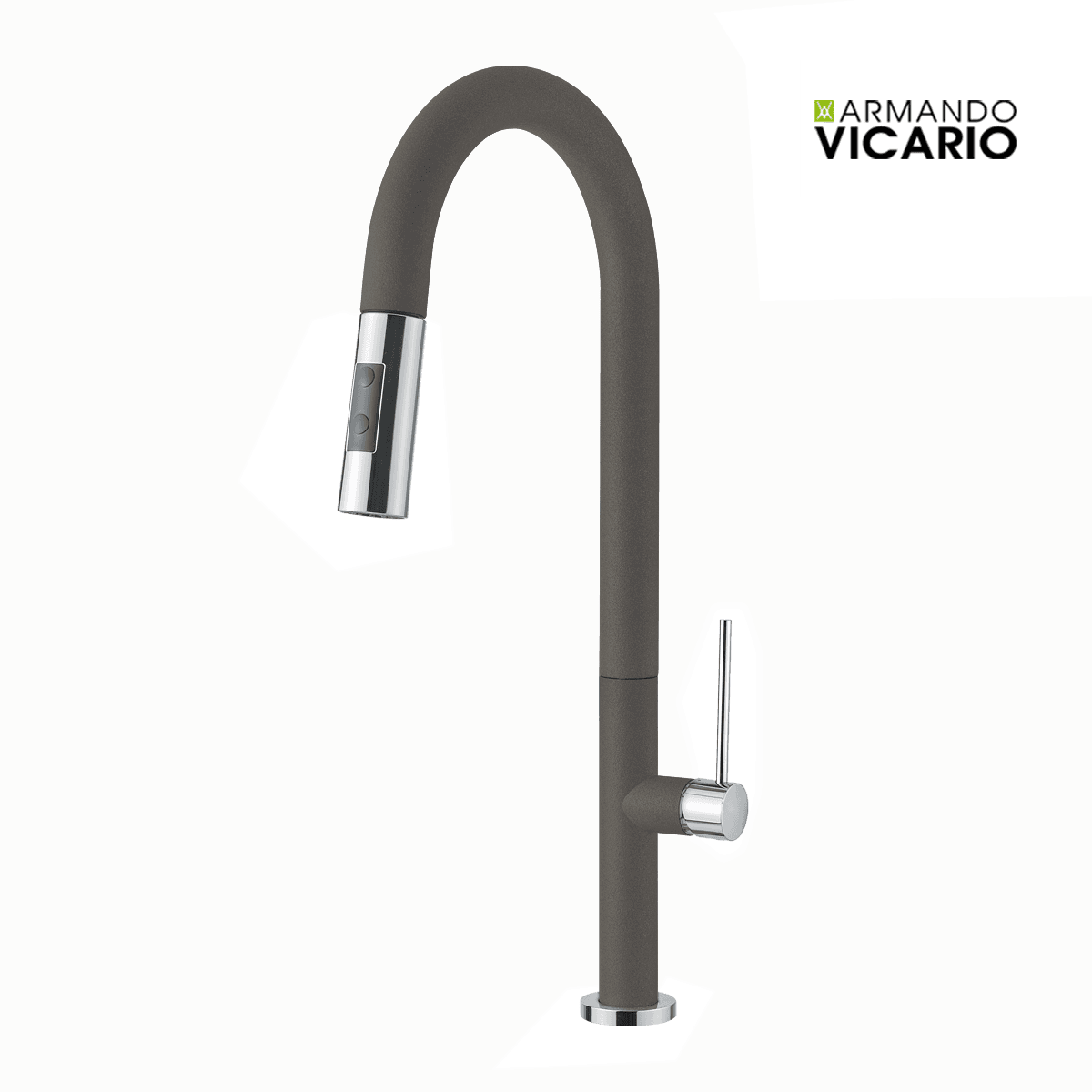 Μπαταρία κουζίνας Armando Vicario Tozo 48780-1421 Asphalt Υ48cm