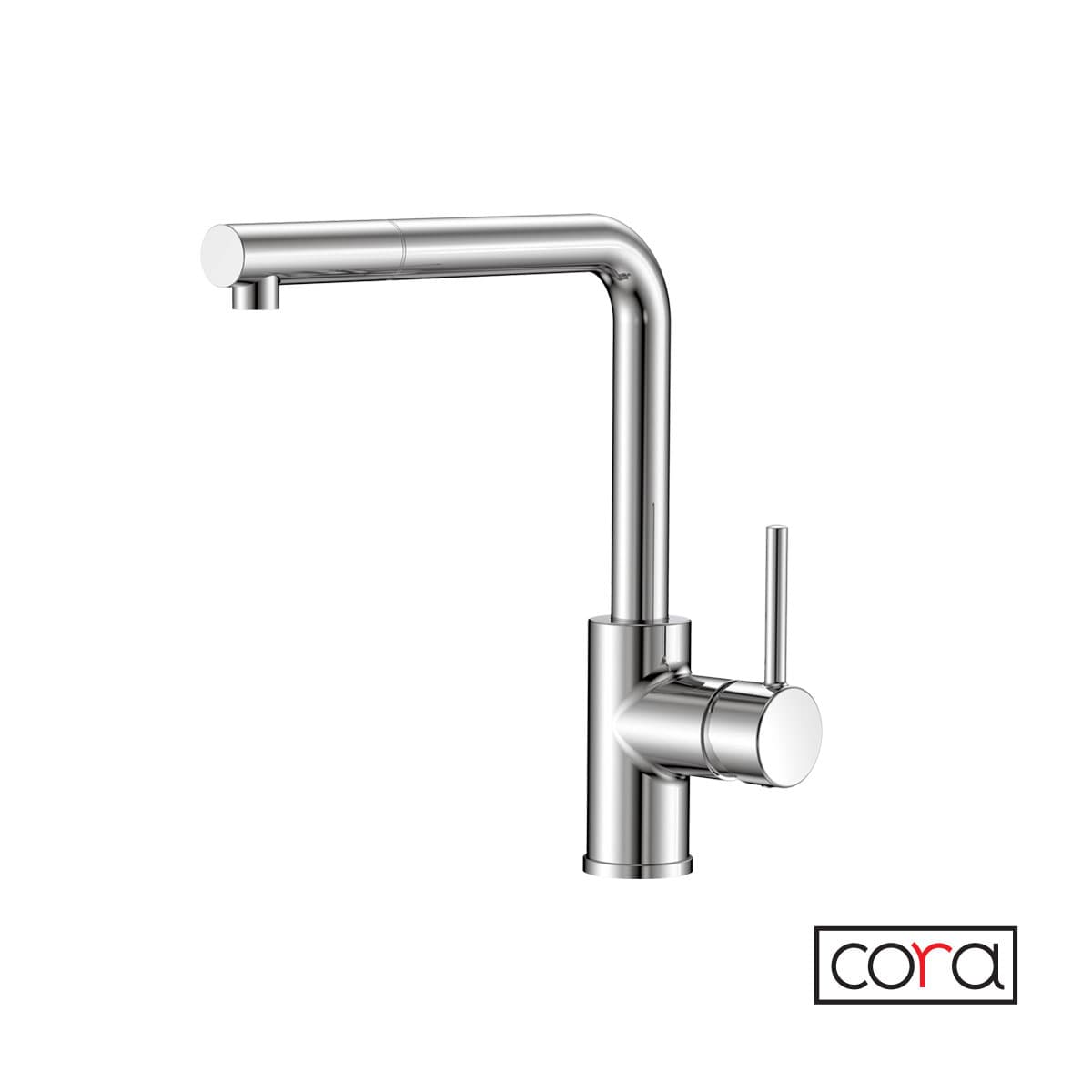 Μπαταρία κουζίνας Cora 63359-100 Χρώμιο Υ27,5cm