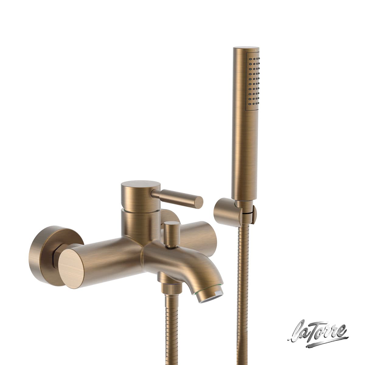 Μπαταρία Λουτρού La Torre New Tech 12019-221 Antique Brass