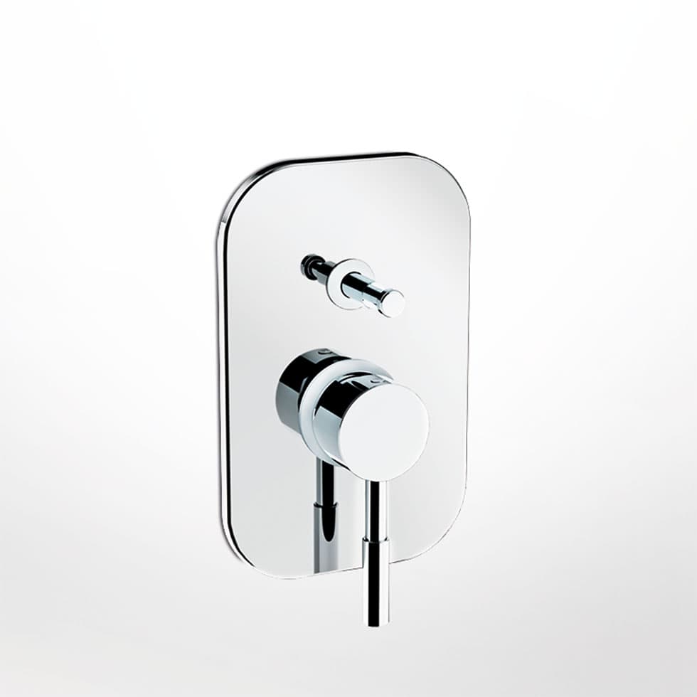 Μίκτης Εντοιχισμού 2 εξόδων La Torre New Tech 12050R-100 Χρώμιο