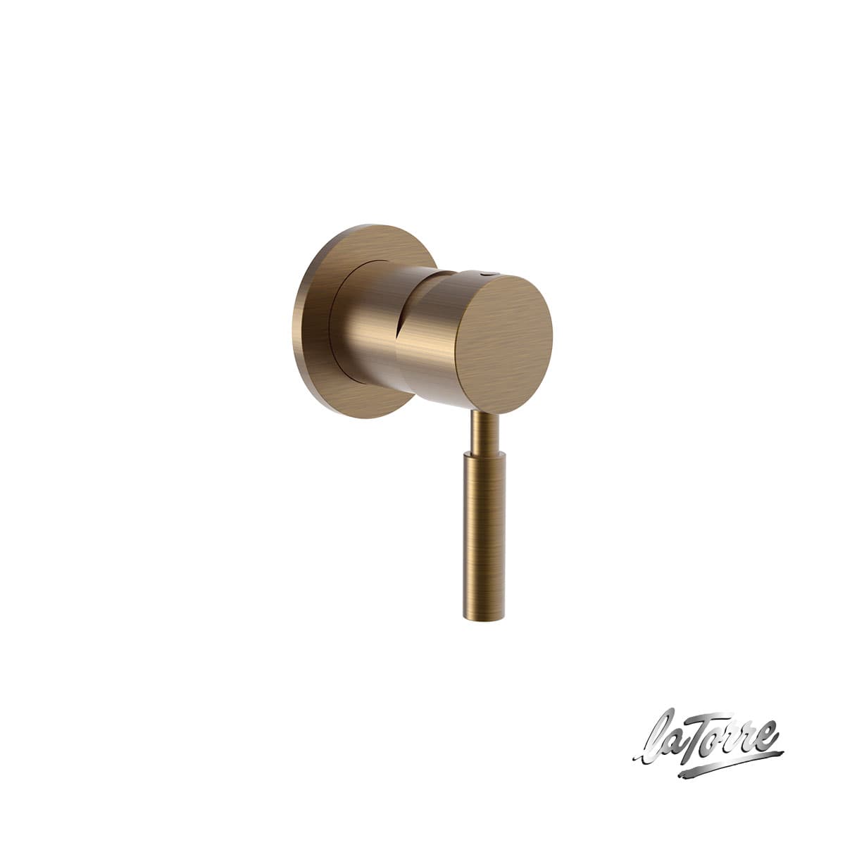 Μίκτης Εντοιχισμού 1 εξόδου La Torre New Tech 12051SP-221 Antique Brass