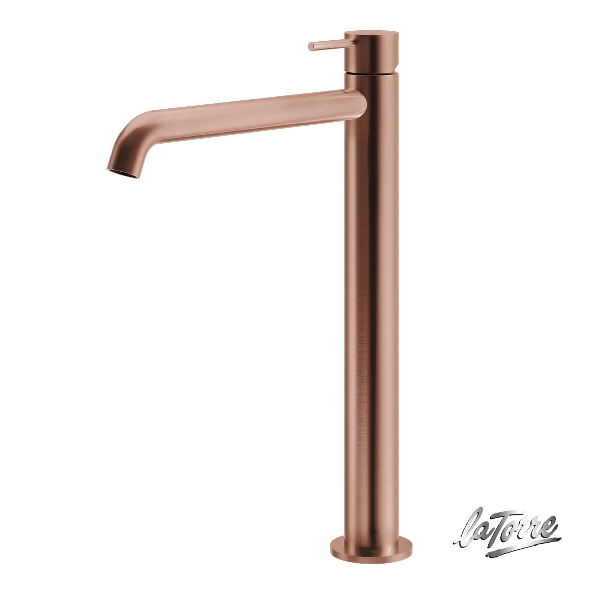 Μπαταρία Νιπτήρος Ψηλή La Torre Elle 35016-811 Rose Gold Brushed PVD