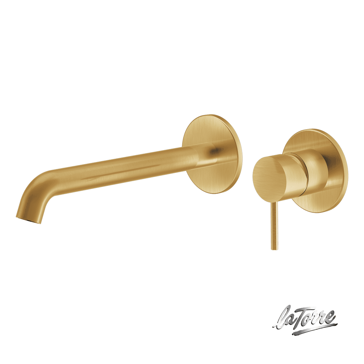 Μπαταρία Νιπτήρος Εντοιχισμού La Torre Elle 35032-211 Gold Brushed PVD