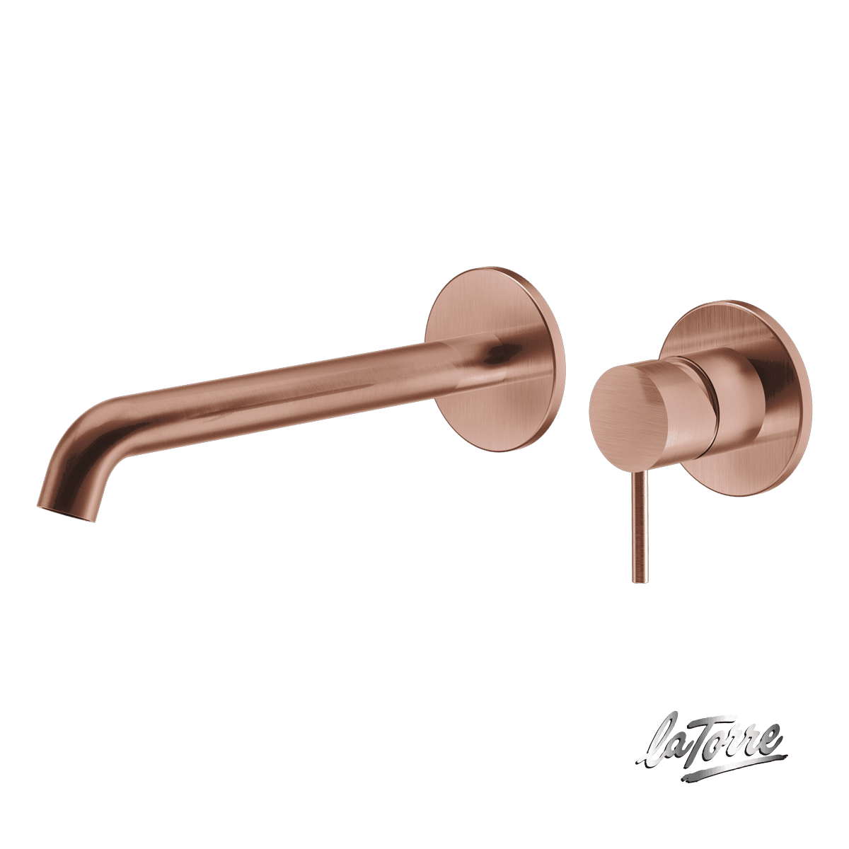 Μπαταρία Νιπτήρος Εντοιχισμού La Torre Elle 35032-811 Rose Gold Brushed PVD