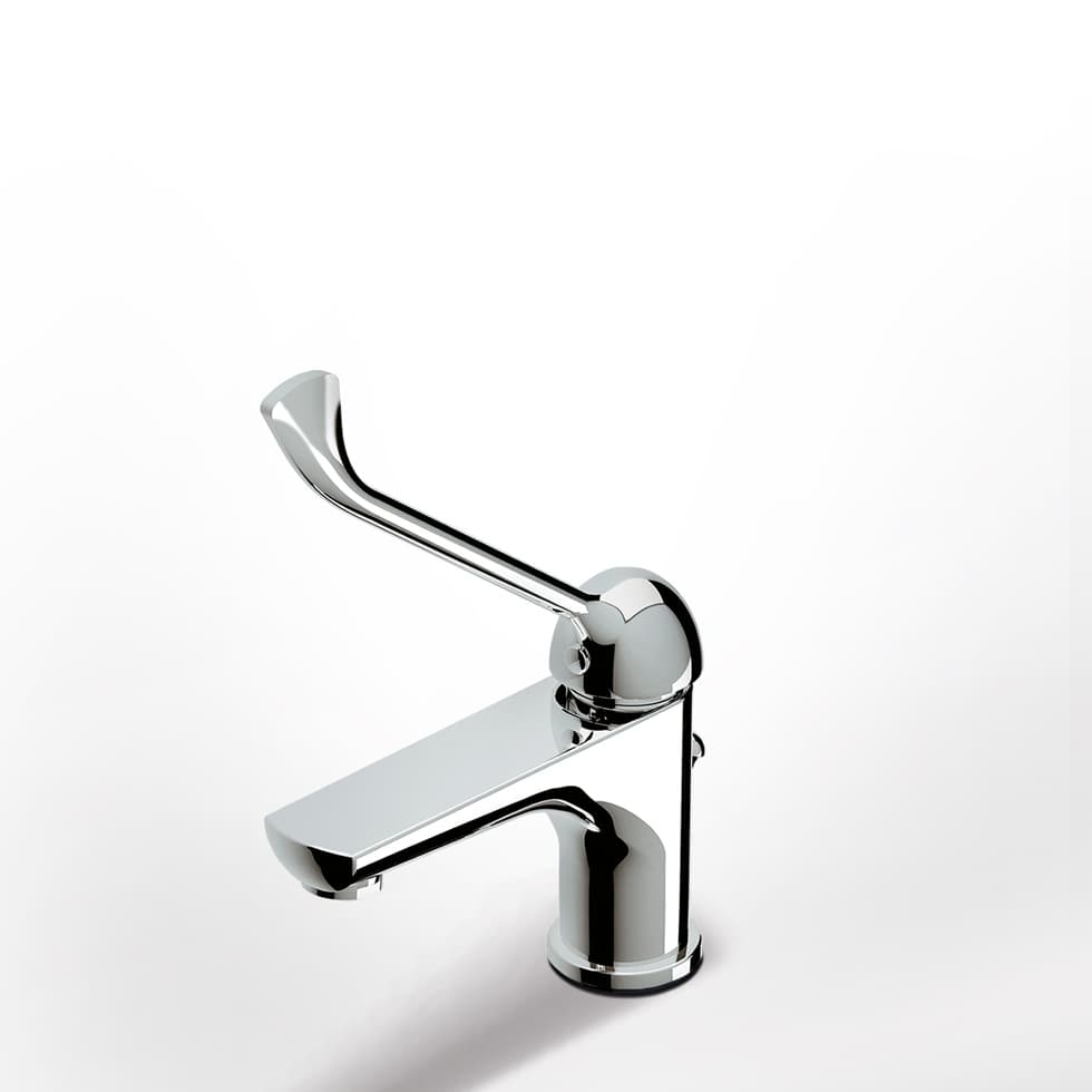 Μπαταρία Νιπτήρος με επιμήκη λεβιέ- Eurorama Klint 142310XL-100 Χρώμιο