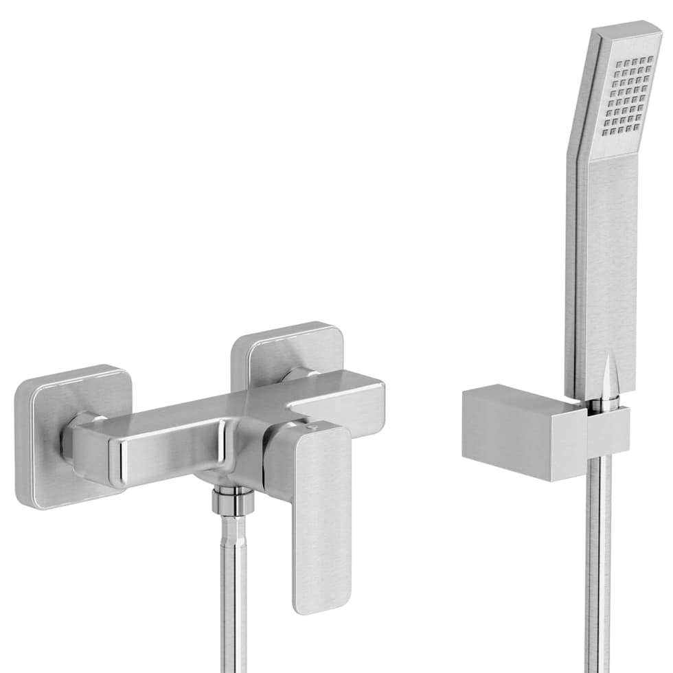 Μπαταρία Λουτρού Eurorama Quadra 144150-110 Inox