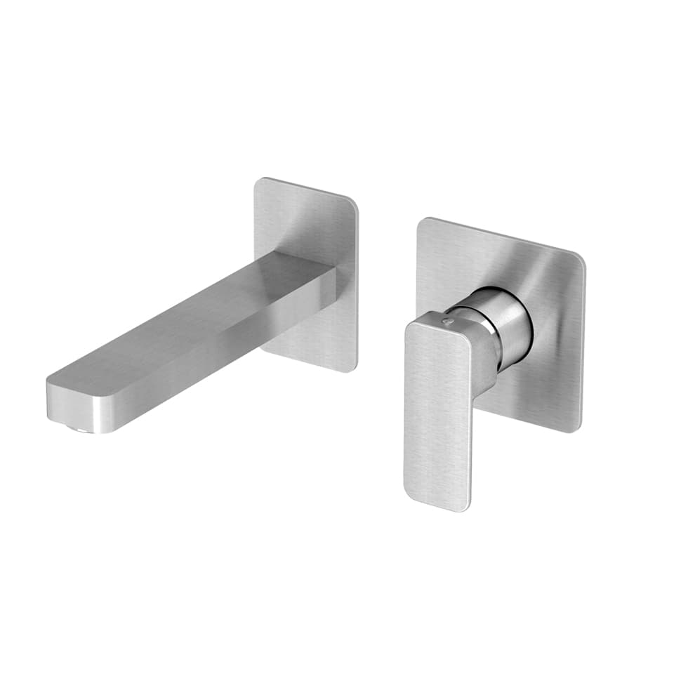 Μπαταρία Νιπτήρος Εντοιχισμού Eurorama Quadra 144904-110 Inox