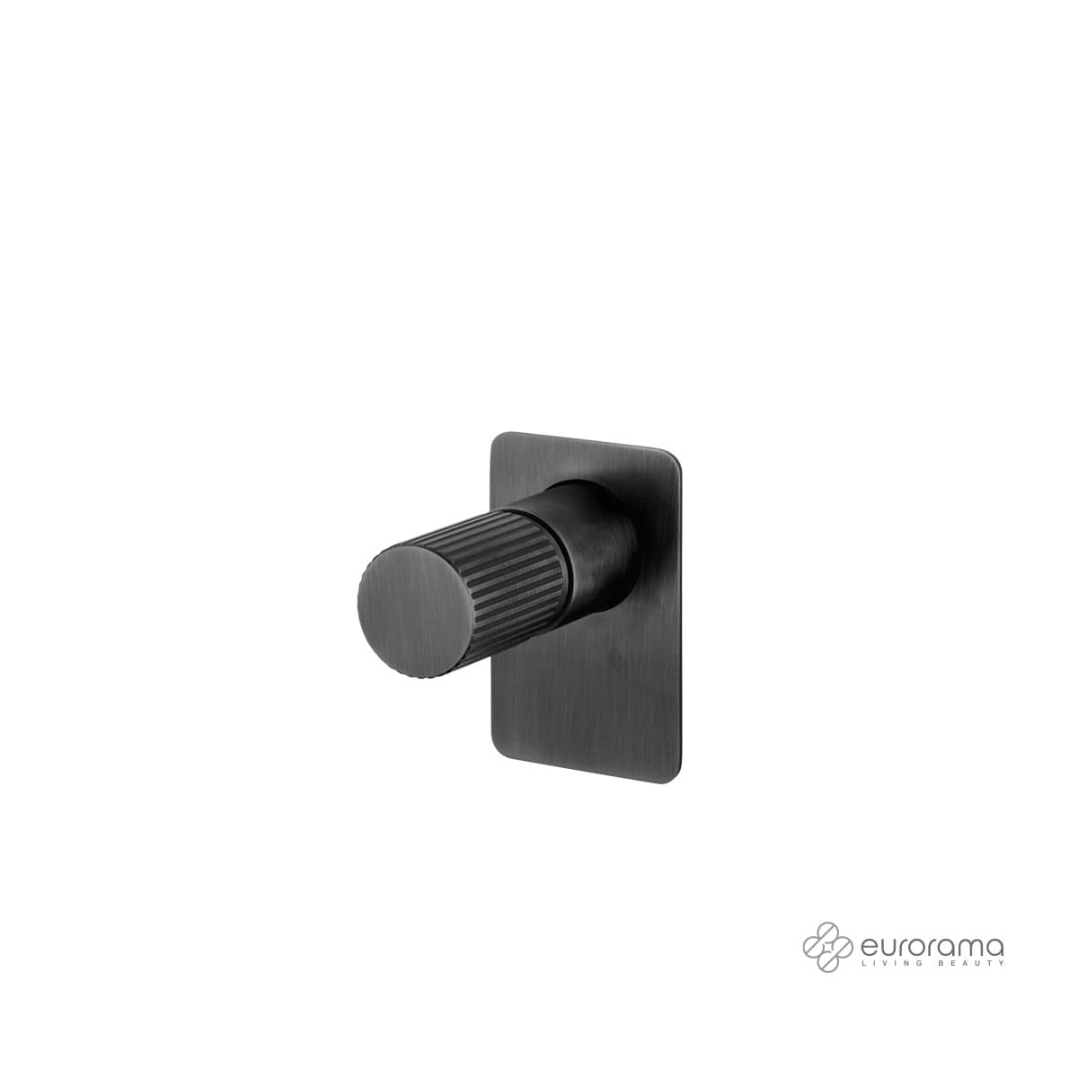 Μίκτης Εντοιχισμού 1 εξόδου Eurorama Oso 178055SL-410 Black Brushed