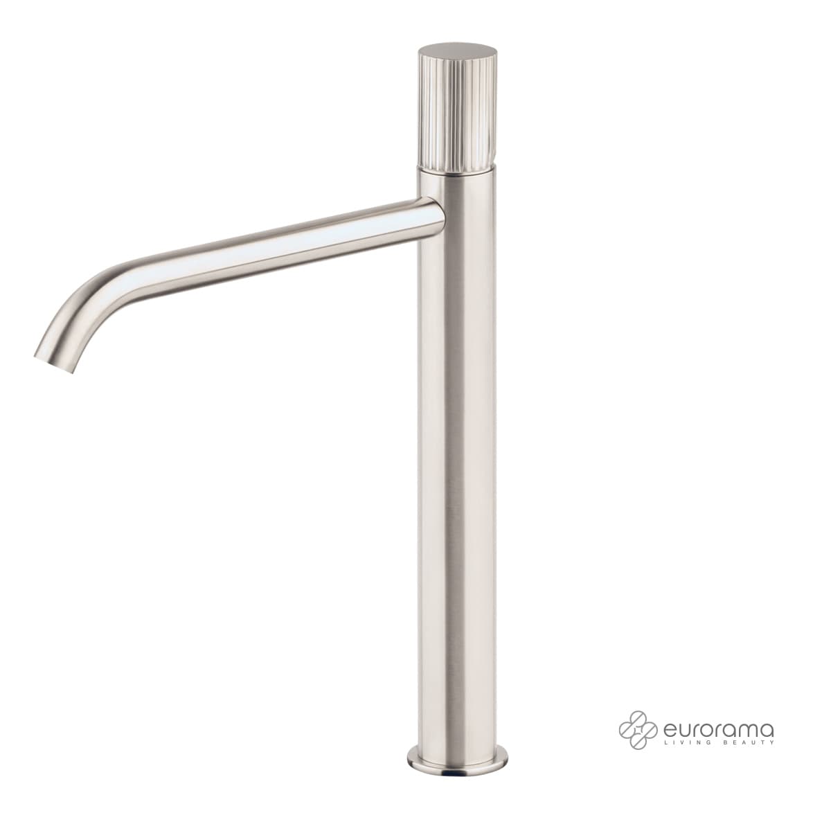Μπαταρία Νιπτήρος Ψηλή Eurorama Oso 178309P-110 Inox Brushed