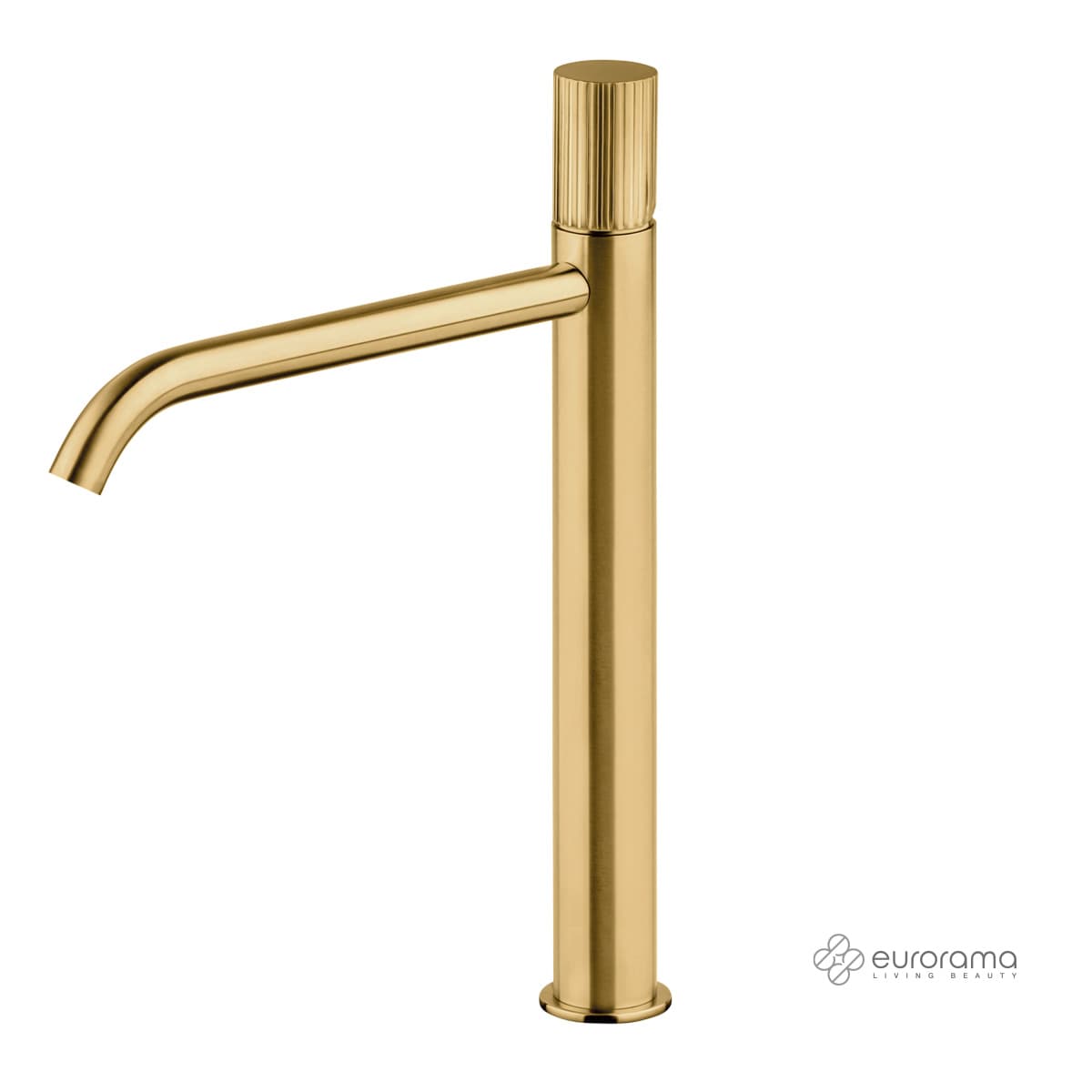 Μπαταρία Νιπτήρος Ψηλή Eurorama Oso 178309P-201 Light Gold Brushed