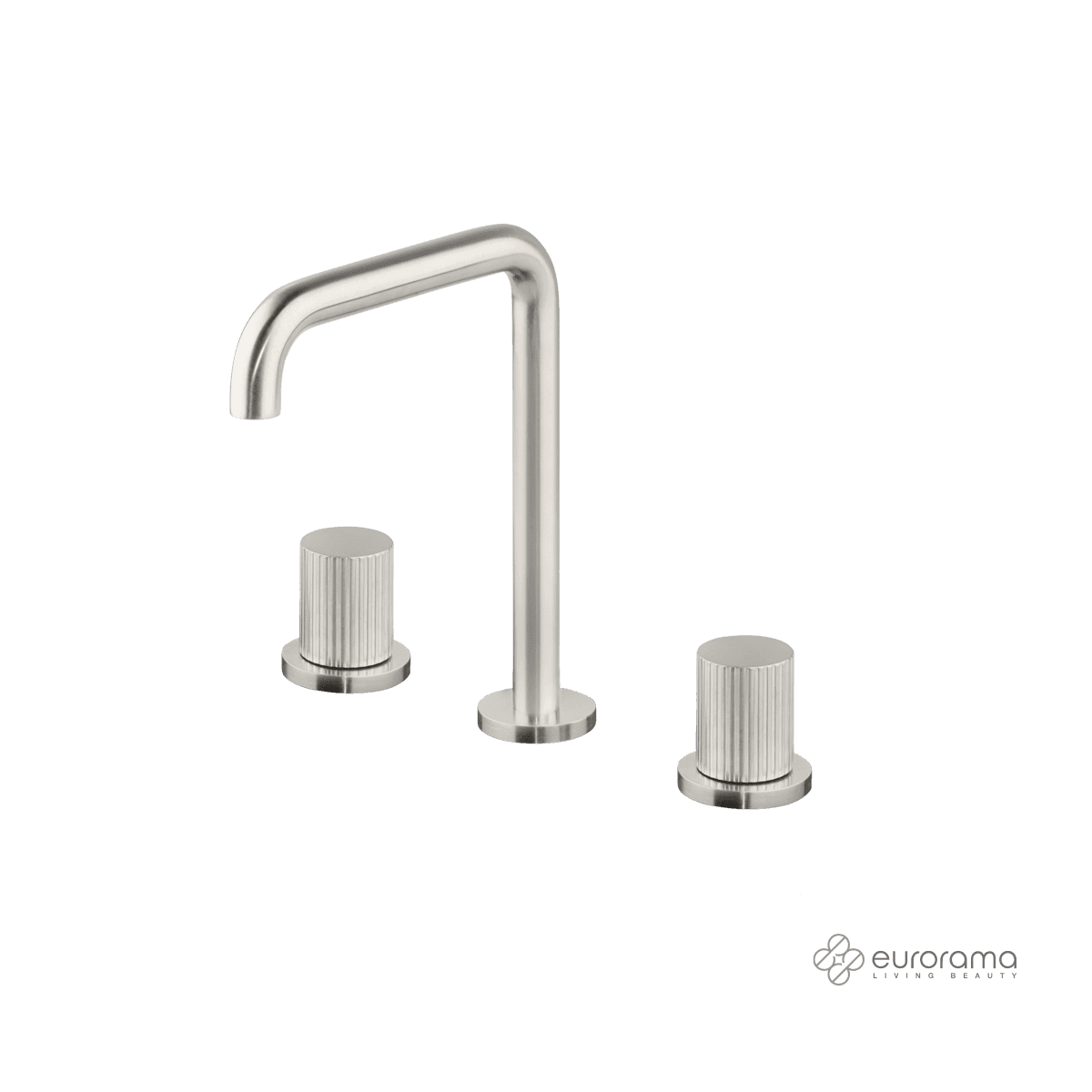 Μπαταρία Νιπτήρος Eurorama Oso 178331-110 Inox Brushed (3 οπών)