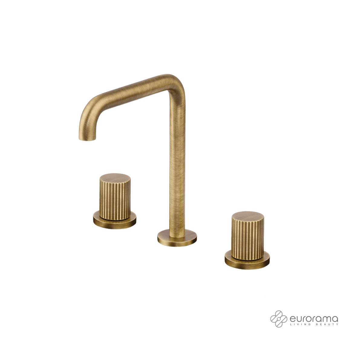 Μπαταρία Νιπτήρος Eurorama Oso 178331-221 Bronze Brushed (3 οπών)