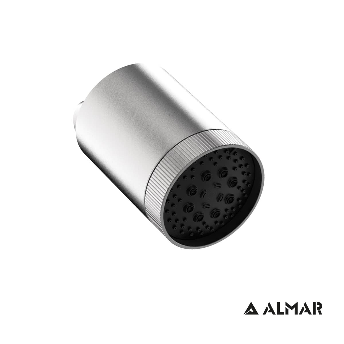 Κεφαλή Ντους Επίτοιχη Almar Beam Multijet E044286-110 Inox Brushed Φ10,2x14,2cm