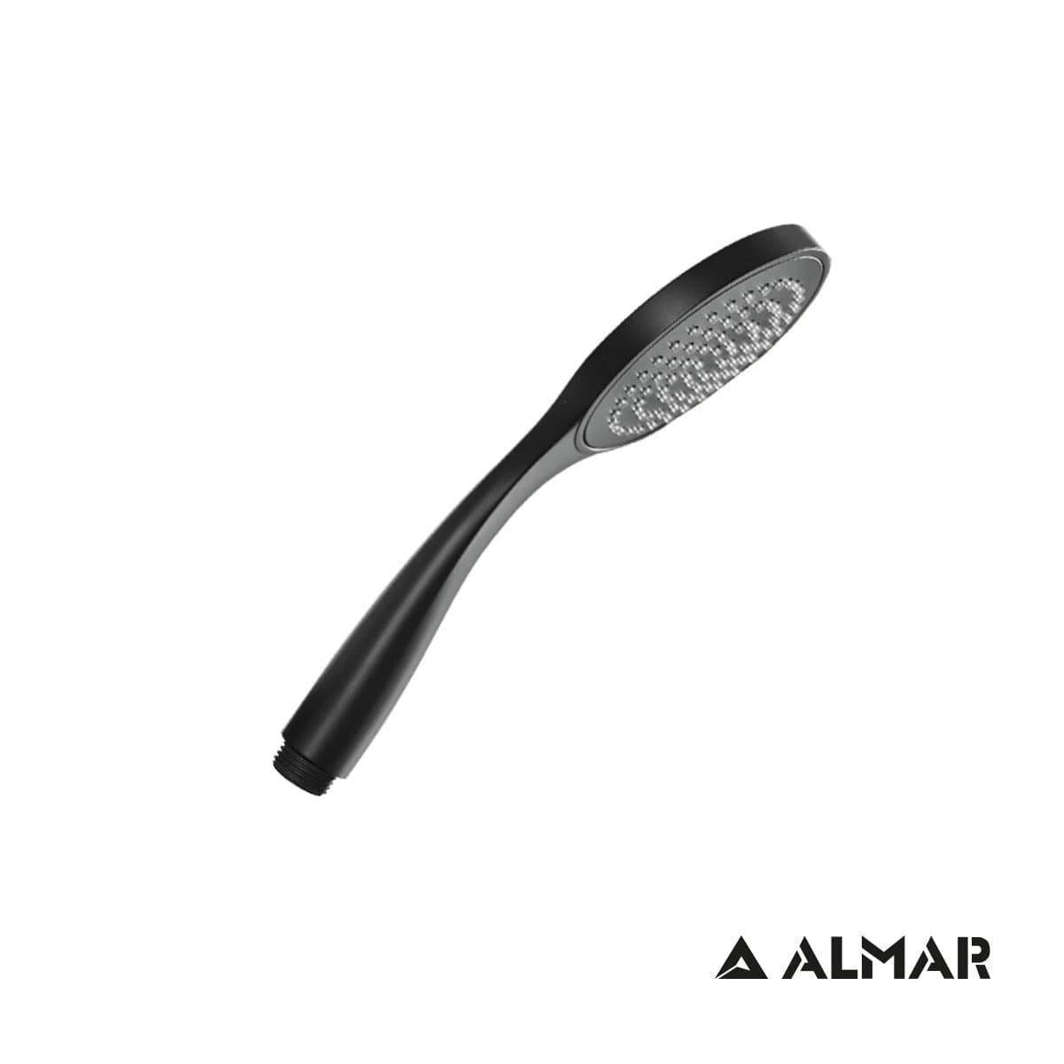 Τηλέφωνο Ντους Almar E082027-400 Ματ Μαύρο Φ10cm