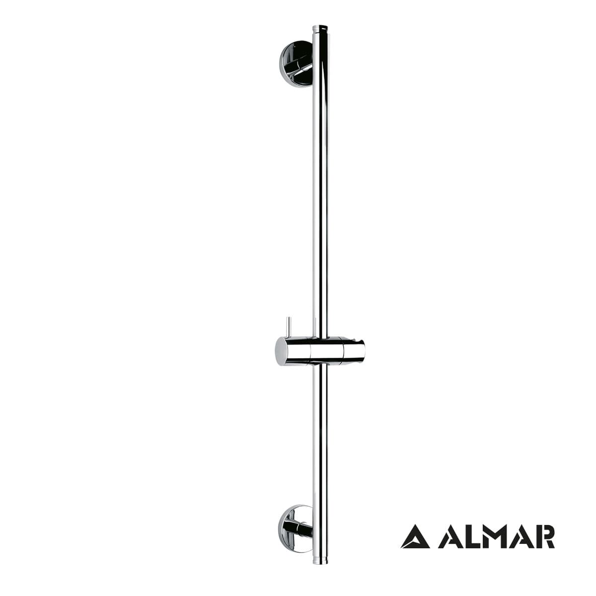 Βέργα Ντους με Βάση Τηλεφώνου Almar Sintesi E087001-100 Χρώμιο 70cm